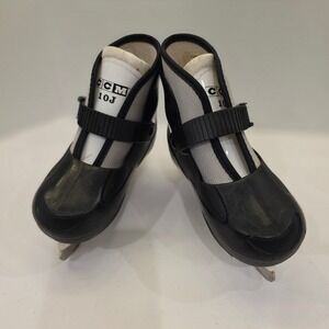 CCM Tyke Ice Skates‎ Size 10J Boys Girls Adjustable Blade Hockey Figure Skates